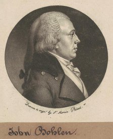 John Bohlen, 1800. Creator: Charles Balthazar Julien Févret de Saint-Mémin.