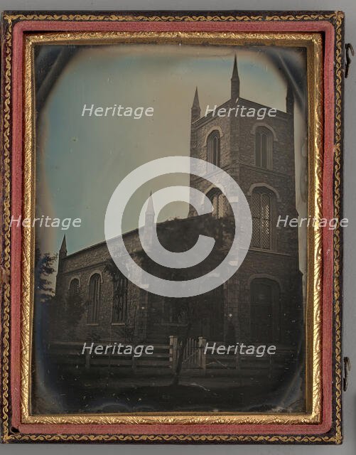 Untitled (Church), 1855. Creator: Unknown.