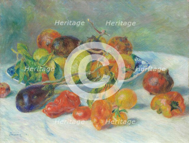 Fruits of the Midi, 1881. Creator: Pierre-Auguste Renoir.