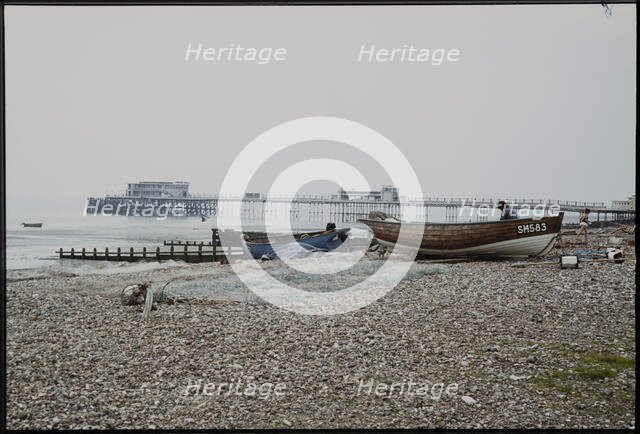 Worthing Pier, Marine Parade, Worthing, West Sussex, 1979. Creator: Dorothy Chapman.