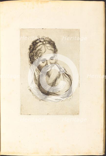 Print from Drawing Book, c. 1610/1620. Creator: Luca Ciamberlano.