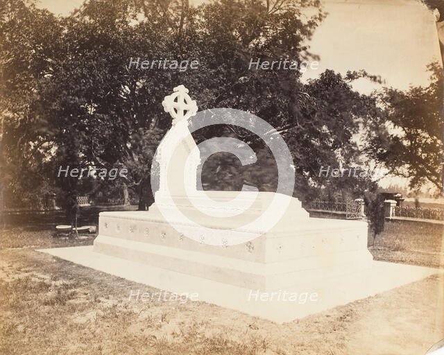 Tomb of Lady Charlotte Canning, Barrackpur, 1858-61. Creator: Unknown.