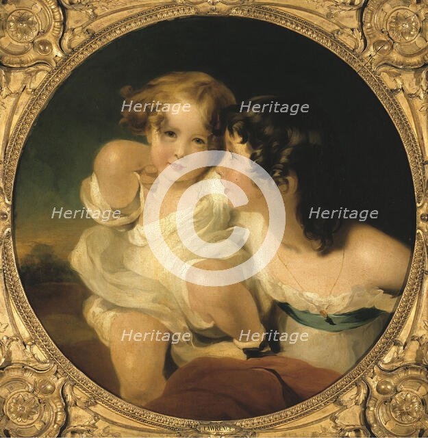 Portrait of Emily and Laura-Anne Calmady. Creator: Thomas Lawrence.