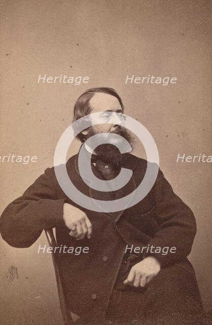 John Frederick Kensett, 1860s. Creator: George Gardner Rockwood.