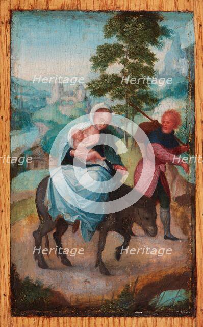 Flight into Egypt, about 1515-1551. Creator: Adriaen Isenbrandt.