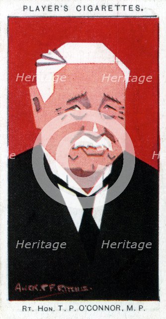 Thomas Power O'Connor, Irish journalist and politician, 1926.Artist: Alick P F Ritchie