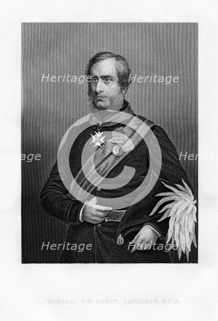 Sir Henry Havelock, British general, 19th century. Artist: Unknown