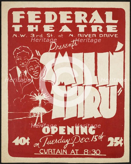 Smilin' Through, Miami, 1936. Creator: Unknown.