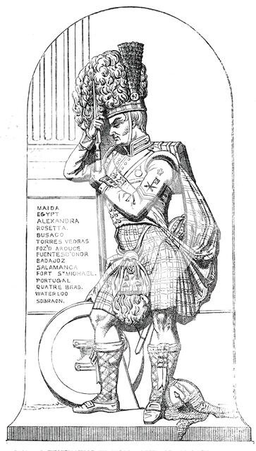 Madras Testimonial to Major-General Sir Robert Dick, 1850. Creator: Unknown.