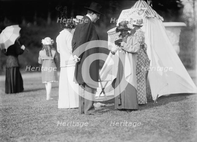 Friendship Charity Fete - William Randolph Hearst; Mary C. McCauley, 1913. Creator: Harris & Ewing.