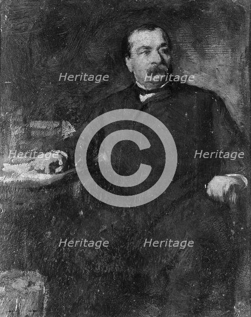 Grover Cleveland, by 1891. Creator: Eastman Johnson.