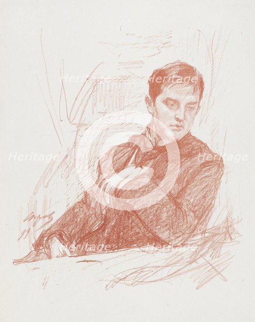 Portrait of Dmitry Vladimirovich Filosofov (1872-1940).