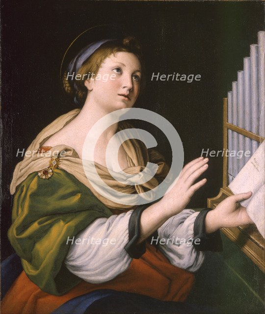 Saint Cecilia, Between 1640 and 1650. Artist: Sassoferrato (1609-1685)