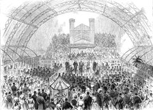 Opening of the Derby Fine-Arts and Industrial Exhibition, 1870. Creator: Unknown.