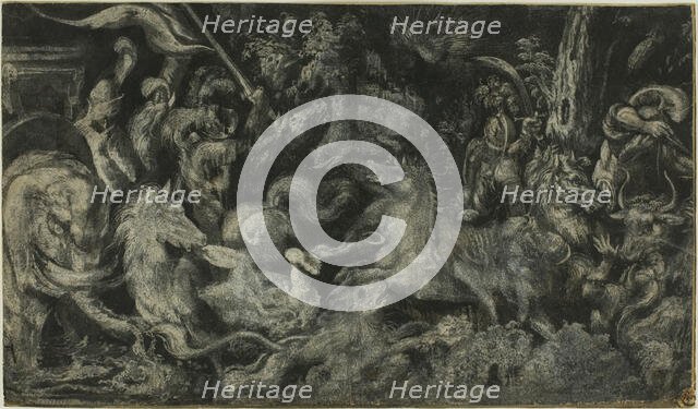 A Nightmare, after 1573. Creator: Melchior Bocksberger.