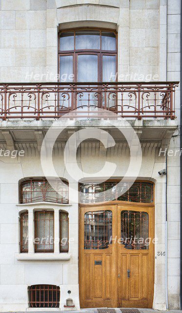 Hotel Max Hallet, 346 Avenue Louise, Brussels, Belgium, c2014-2017. Artist: Alan John Ainsworth.