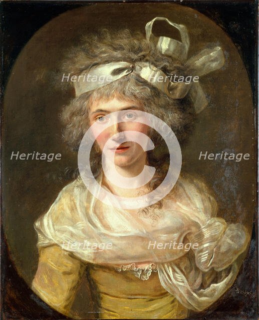Portrait of a woman, c1785. Creator: Unknown.