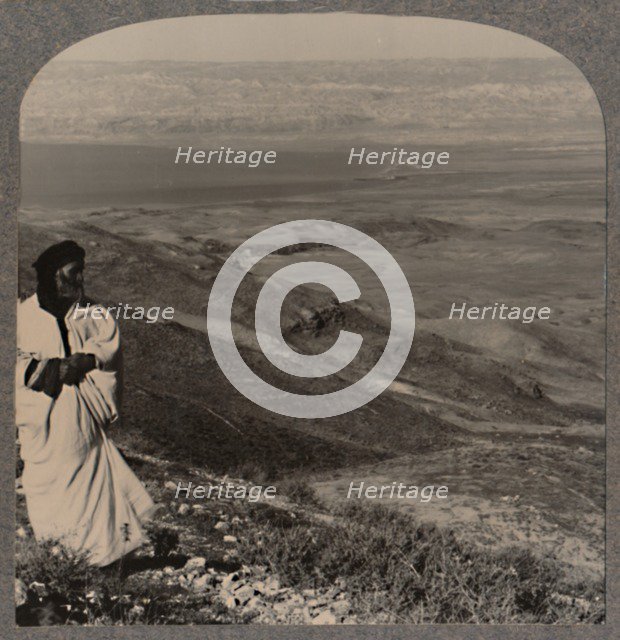 'Moses's outlook over the Valley of Shittim', c1900. Artist: Unknown.