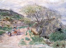 Caernazrie Mill, Springtime (Batty's Den), 1885. Creator: William McTaggart.