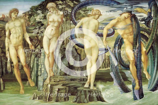 Perseus and Andromeda, 1876. Artist: Burne-Jones, Sir Edward Coley (1833-1898)