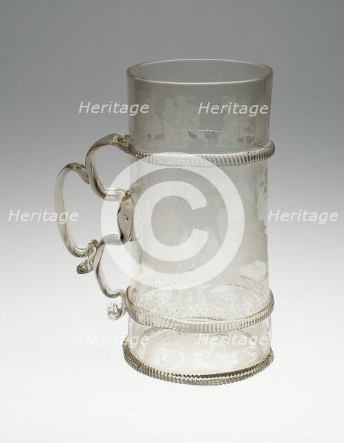 Tankard, Spain, 19th century. Creator: Unknown.