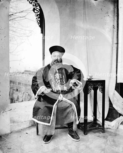 A Mandarin official, Late Qing China, 1869. Creator: John Thomson.