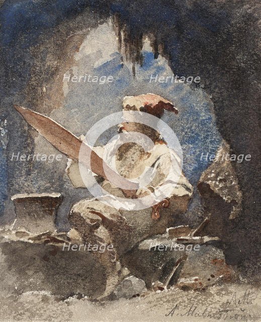 Elf, 1850-1883. Creator: Johan August Malmström.