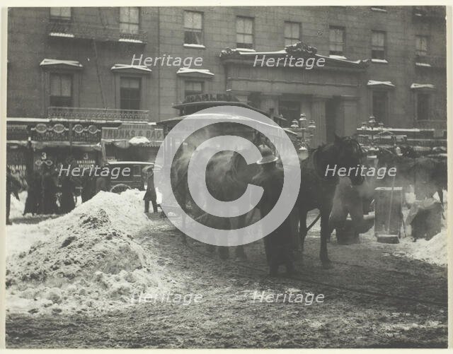The Terminal, 1893, printed 1920/39. Creator: Alfred Stieglitz.
