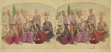 Members of the First Japanese Diplomatic Mission to the United States, negative 1860; print 1860s. Creator: Charles De Forest Fredricks.