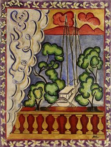 Papeete - Tahiti (Window in Tahiti), 1935. Creator: Matisse, Henri (1869-1954).