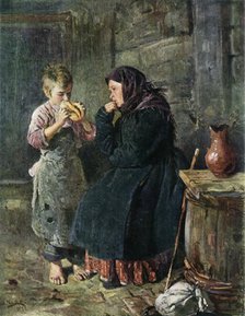 'The Meeting of Mother and Son', 1883, (1965). Creator: Vladimir Makovsky.