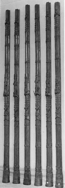 Pilaster, Italian or French, 16th century. Creator: Unknown.