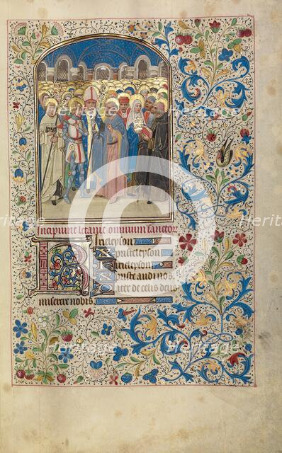 All Saints; Arenberg Hours, early 1460s. Creator: Willem Vrelant.