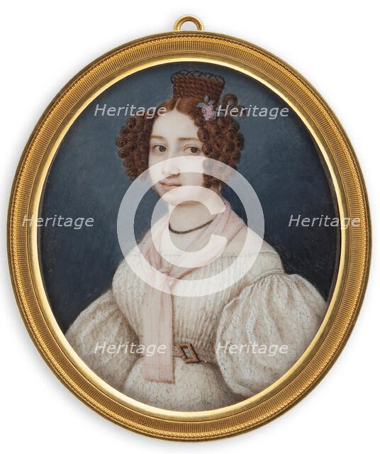 Portrait of a lady. Creator: Peter Mayr.