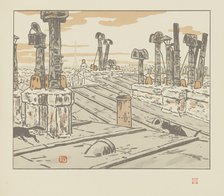 From Thirty-Six Views of the Eiffel Tower, 1902. Creator: Rivière, Henri (1864-1951)