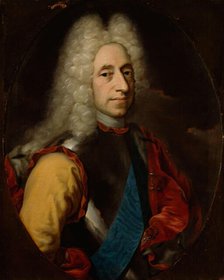 Portrait of King Frederik IV of Denmark-Norway, 1st half of 18th century. Creator: Balthasar Denner.