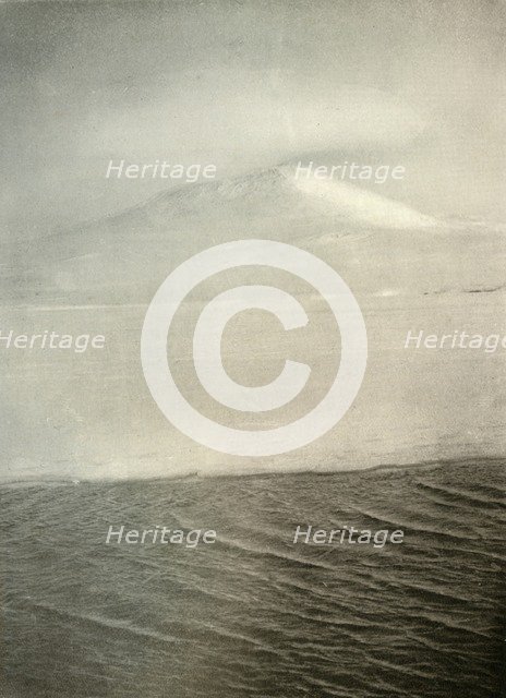 'Mount Erebus From The Ice-Foot', c1908, (1909). Artist: Unknown.
