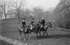 Riding - Central Park, between c1910 and c1915. Creator: Bain News Service.
