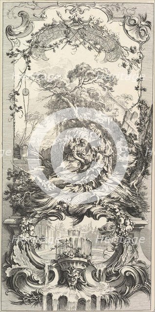 Triomphe de Pomone (Triumph of Pomona), 18th century. Creator: Charles Nicolas Cochin.