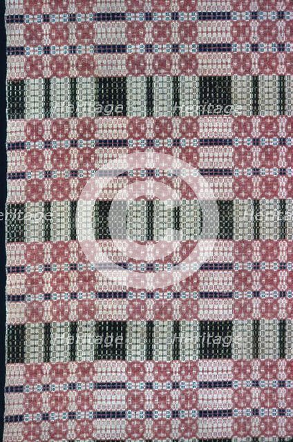 Coverlet, United States, 1820/25. Creator: Unknown.
