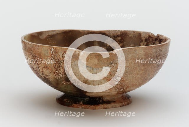 Spouted cup, Eastern Zhou dynasty, 475-221 BCE. Creator: Unknown.