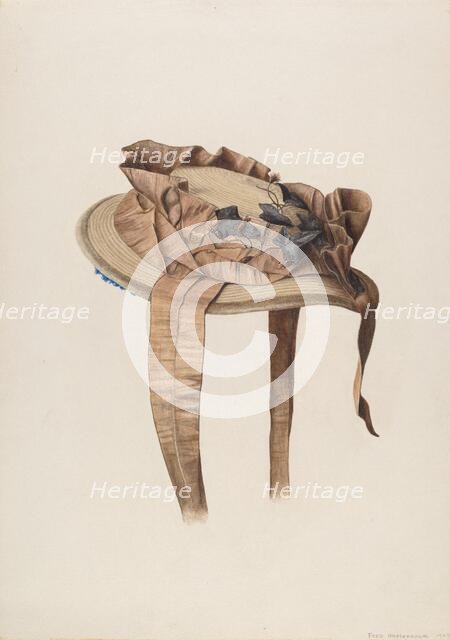 Bonnet, 1942. Creator: Fred Hassebrock.