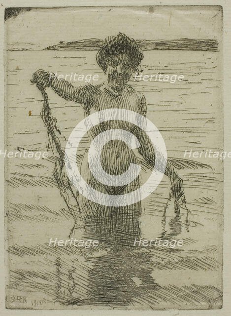 Seaweed, 1910. Creator: Anders Leonard Zorn.