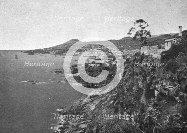 ''La baie de Funchal; L'Ouest Africain', 1914. Creator: Champagne.