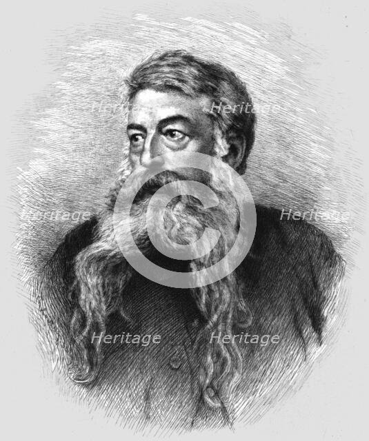 'Jean Louis Ernest Meissonier', c1880-83. Creator: Charles Courtry.