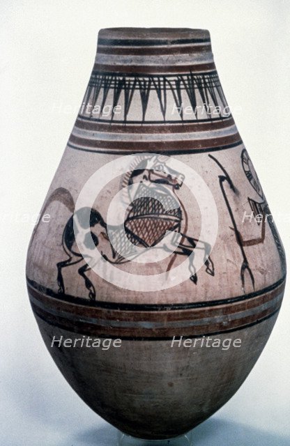 Egyptian Vase, 18th Dynasty. Artist: Unknown