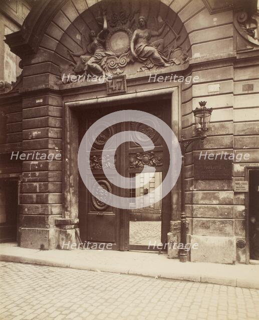 Hôtel des Ambassadeurs de Hollande, 47 rue Vieille-du-Temple, 1900. Creator: Eugene Atget.