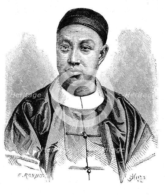 Mr Yang, Attaché of the Chinese Legation in Paris, c1890. Artist: Unknown