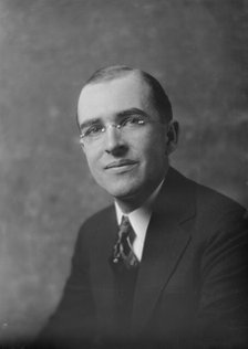 Mr. Leo Nash, portrait photograph, 1919 Apr. 11. Creator: Arnold Genthe.