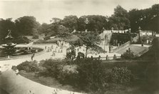 The Terrace and Fountain, Central Park, New York. Artist: Unknown